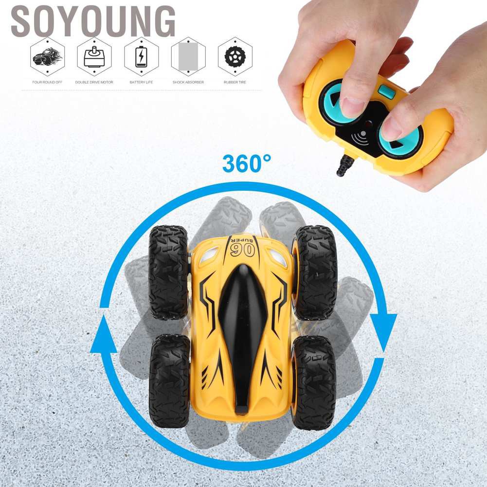 Xe Hơi Điều Khiển Từ Xa 4 Bánh Xoay 360 Độ Tốc Cao 2.4g