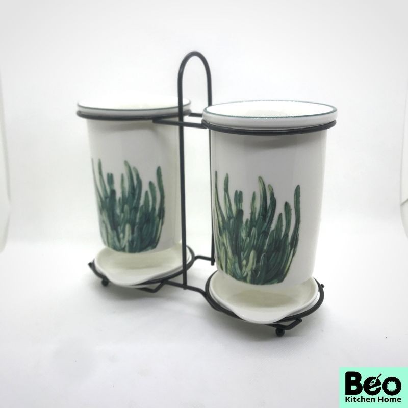 Ống cắm đũa, thìa bằng sứ cao cấp - hàng xuất Nhật | BigBuy360 - bigbuy360.vn