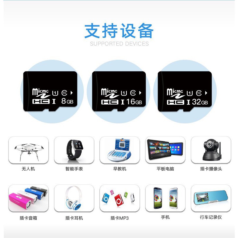 Thẻ Nhớ TF MicroSD Class C10 128GB/64GB/32GB/16GB Chính Hãng Mingzuan- Chất lượng cao - Bảo hành 12 tháng | BigBuy360 - bigbuy360.vn