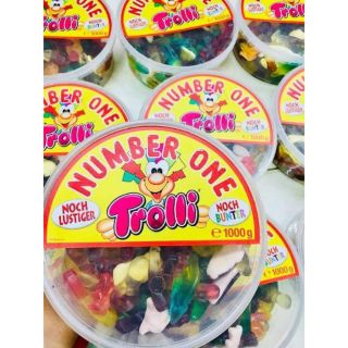Kẹo dẻo trolli number one hộp 1kg