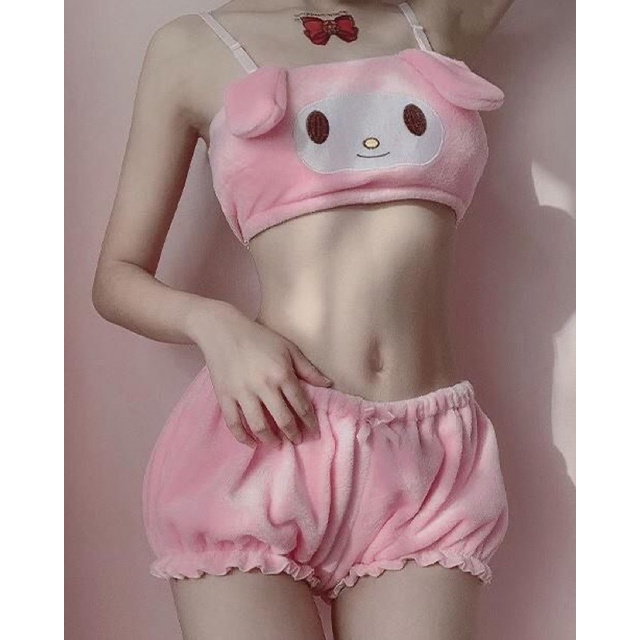 Đồ lót cosplay hình my melody siêu mềm mại cho nữ