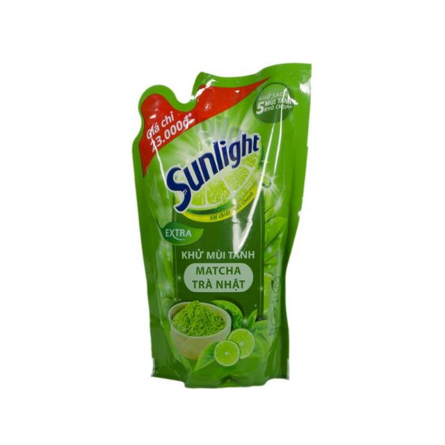 Combo 4 túi nước rửa chén Sunlight 750 gr