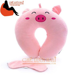 Bộ gối kê cổ + bịt mắt hali đủ loại