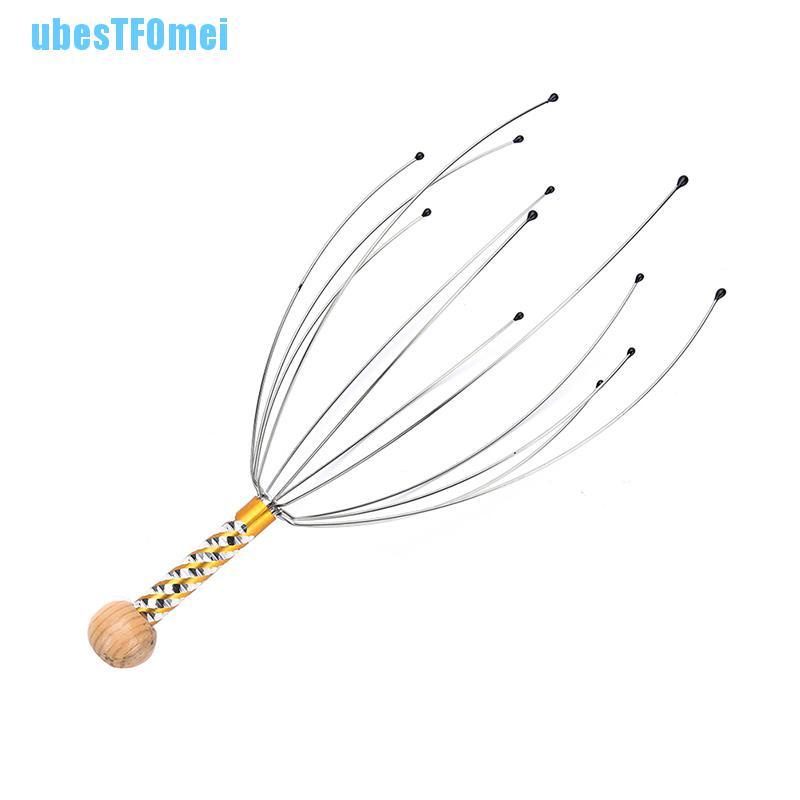 Dụng Cụ Mát Xa Cổ Hình Bạch Tuộc Giúp Giảm Căng Thẳng Tiện Dụng
