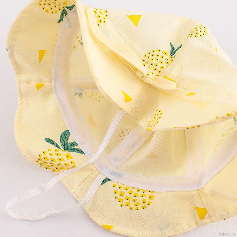 Mũ Rộng Vành Chống Nắng Xinh Xắn Cho Bé