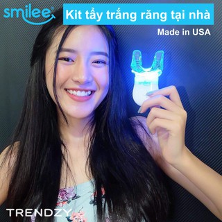 Bộ kit tẩy trắng răng tại nhà Smilee - Hàng nhập khẩu USA - ISO 22716 - 2007 | Cam kết hoàn tiền 100%