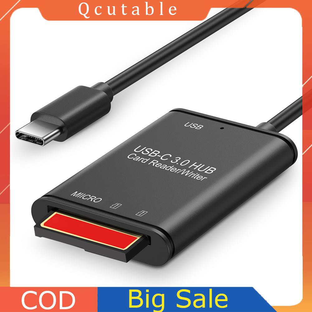 Đầu Đọc Thẻ Nhớ Usb 3.1 Type C Sang Usb 3.0 Otg