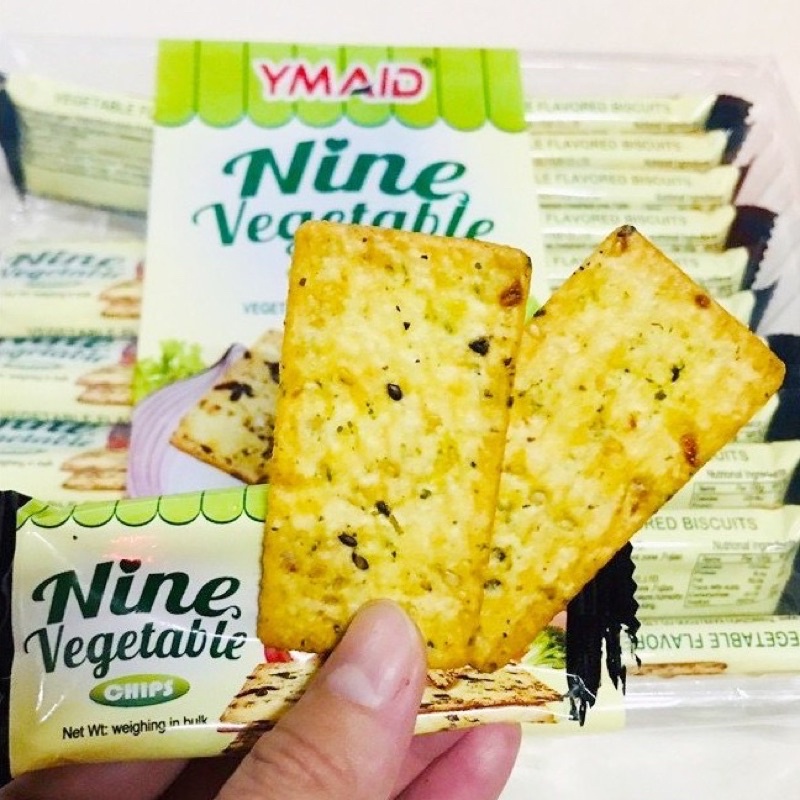 Bánh Quy Rau Củ &amp; Phô Mai Nine Vegetable 288g