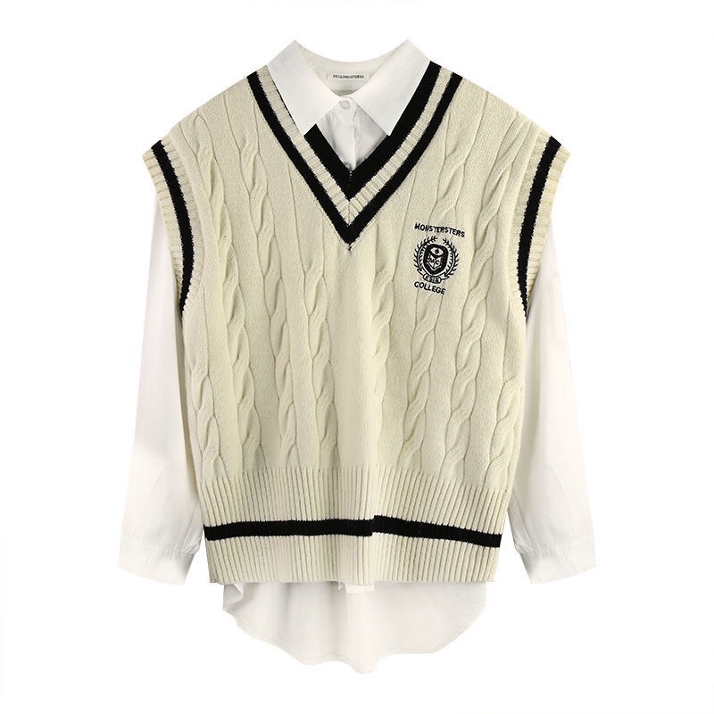 Set Gile Be Kèm Sơmi Học Sinh