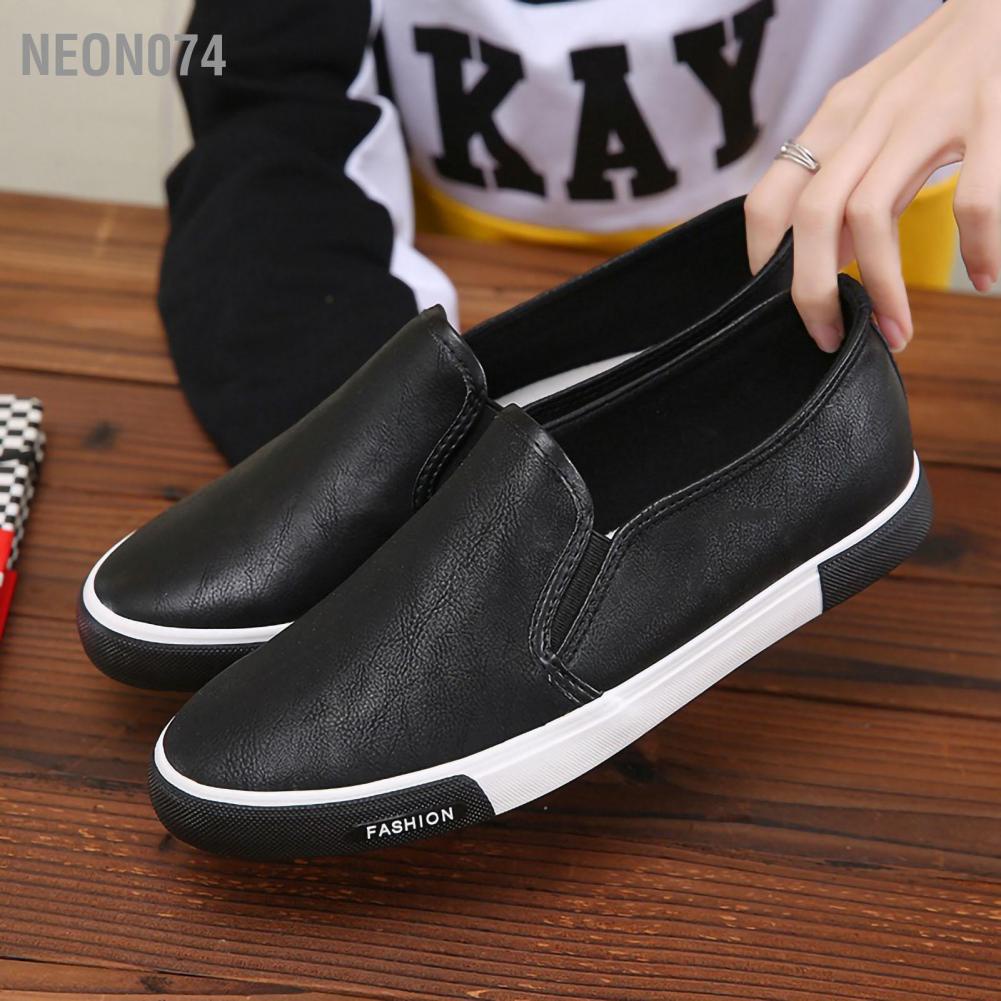 Neon074 Neon074 Giày lười nam chống trượt thoáng khí Thoải mái thông thường cho trang phục hàng ngày