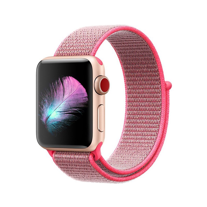 Dây đeo đồng hồ Lykry cho Apple watch Series 6/5/4/3/2/1 38MM 40MM 42MM 44M chất liệu nylon