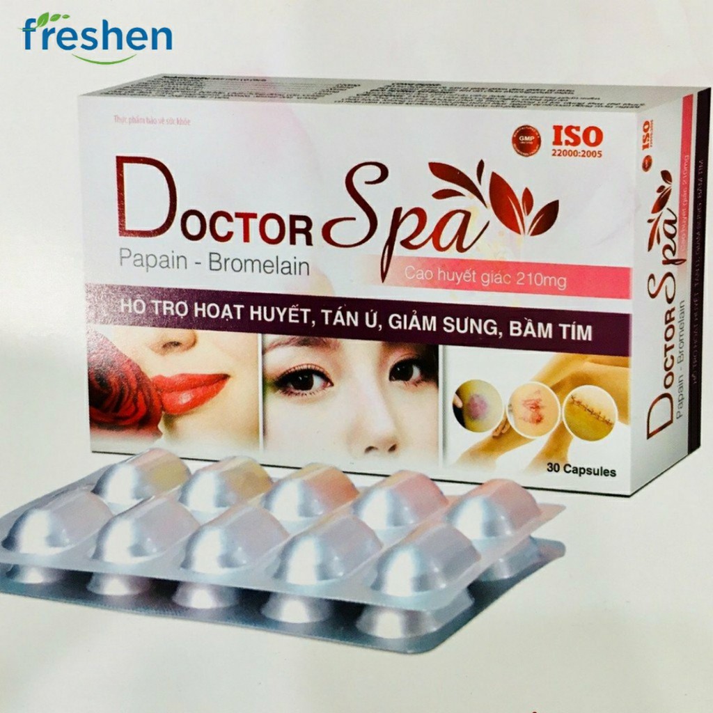 DOCTOR SPA - hỗ trợ giảm huyết, tán ứ, giảm sưng,bầm tím