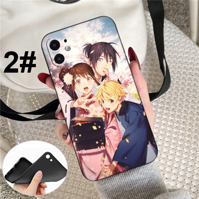 iPhone XR X Xs Max 7 8 6s 6 Plus 7+ 8+ 5 5s SE 2020 Soft Silicone Cover Phone Case Casing 117LQ Noragami Anime