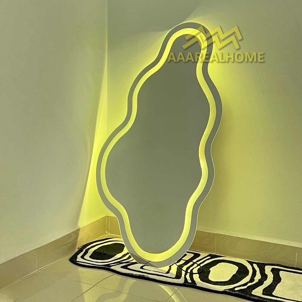 70x120cm Gương soi đám mây Gương đám mây Gương soi treo tường Gương treo tường DMN
