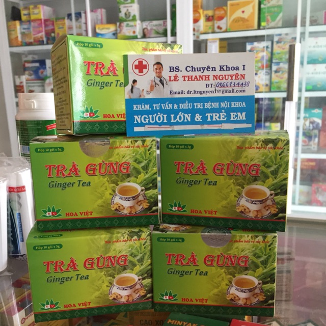 ✅( chính hãng) Trà Gừng hoà tan- giải cảm, tốt tiêu hoa