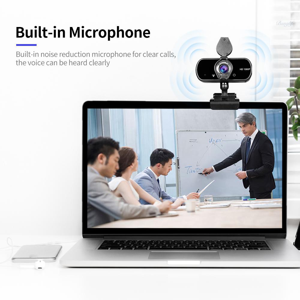 Webcam Usb Hd 1080p Kèm Mic Cho Máy Tính | BigBuy360 - bigbuy360.vn