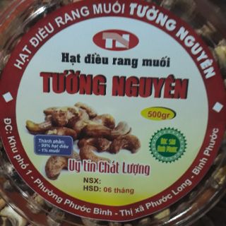 Hạt điều vỡ rang muối