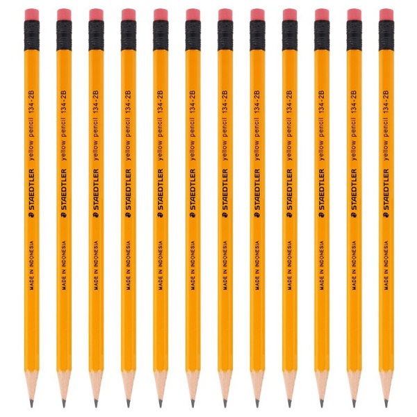 Hộp 12 Cây Bút Chì Gỗ Staedtler 134-2B