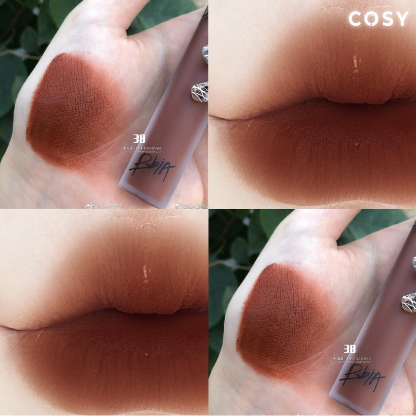 Son Kem Bbia Last Velvet Lip Tint màu #38 Feign Fine nâu chocolate trầm siêu tây siêu lạ