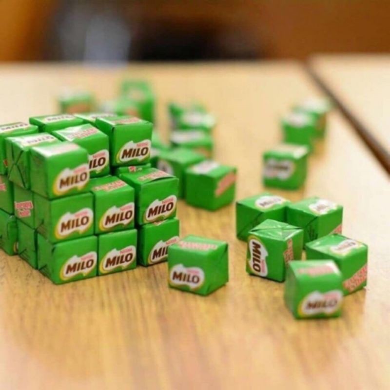 Lẻ 1 viên Kẹo Milo Cube hình vuông vị sữa, ăn là nghiền luôn, Đồ ăn vặt SNACK SEEKER😋😋😋