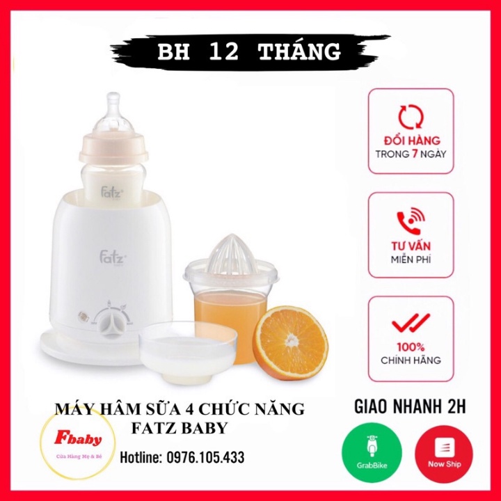 ☄Máy Hâm Sữa Fatz 4 Chức Năng, Nóng, Ủ Ấm, Tiệt Trùng Bình Sữa, Thức Ăn Cho Bé Baby Hàn Quốc