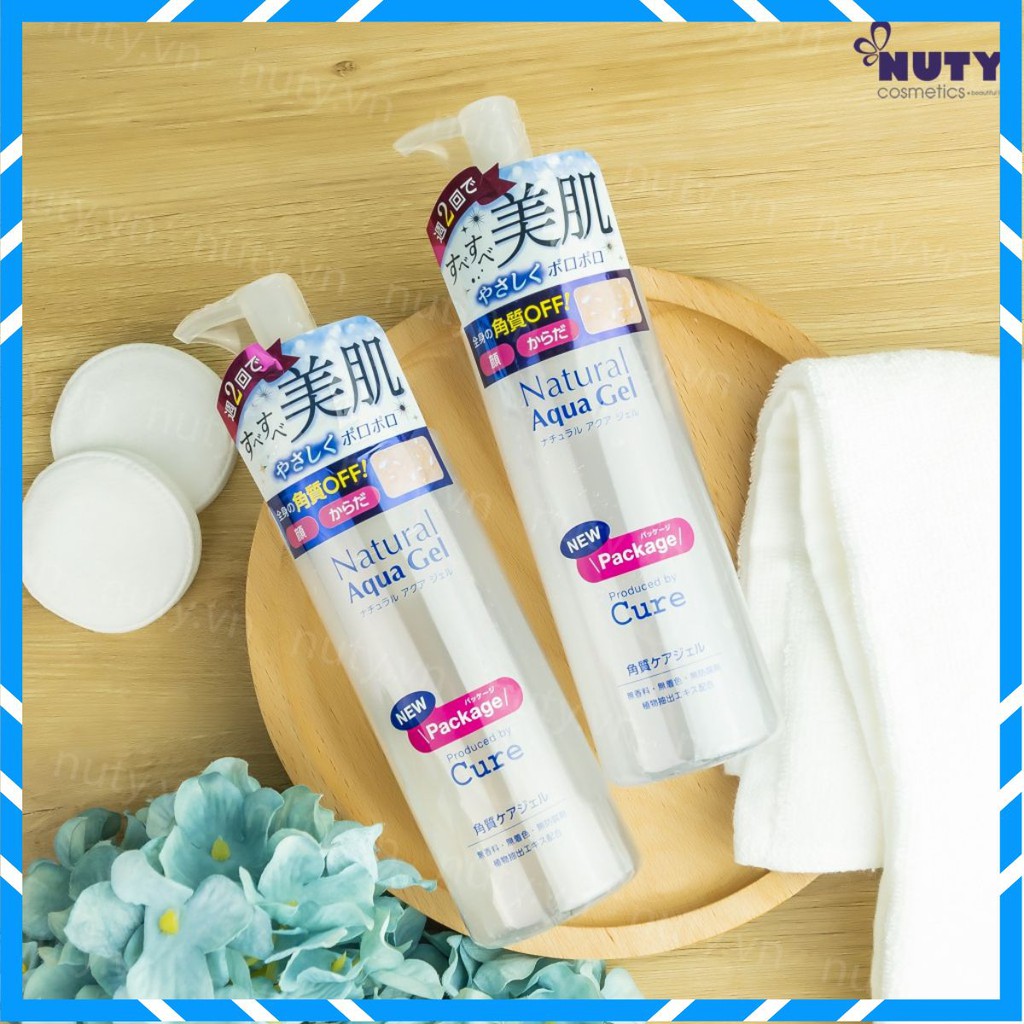 Tẩy da chết Cure Natural Aqua Gel 250ml chính hãng nhật | BigBuy360 - bigbuy360.vn