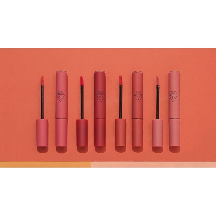 Son kem lì 3CE Velvet Lip Tint Child Like - Private - Taupe - Pink Break - Save Me - Best Ever | BigBuy360 - bigbuy360.vn