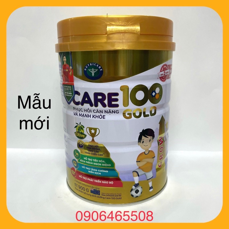 Sữa Care 100 Gold - 900g date: 06/2023