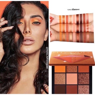 Bảng mắt Huda Coral obsessions, Warm brown, Topaz