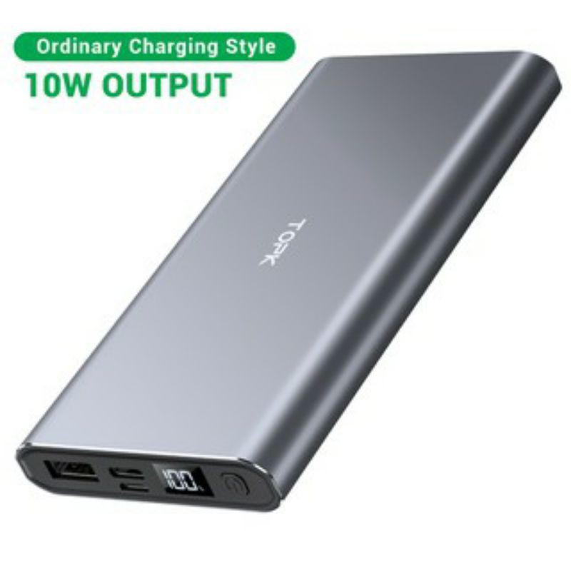 Sạc Dự Phòng TOPK I1006 10000mAh Cho iPhone Huawei Samsung Xiaomi Oppo Vivo