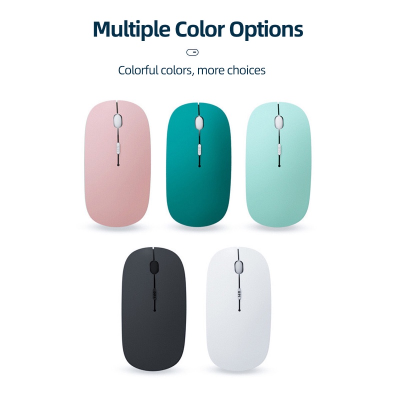 Chuột không dây FONKEN bluetooth 3 kiểu DPI tùy chỉnh siêu mỏng thích hợp cho máy tính laptop điện thoại máy tính bảng
