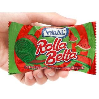 Kẹo Cuộn Vị Dưa Hấu Vidal Rolla Belta