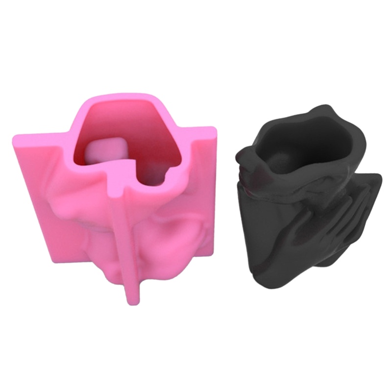 Khuôn Silicone Làm Giá Đỡ Bút / Chậu Hoa / Xi Măng Siêu Tiện Lợi