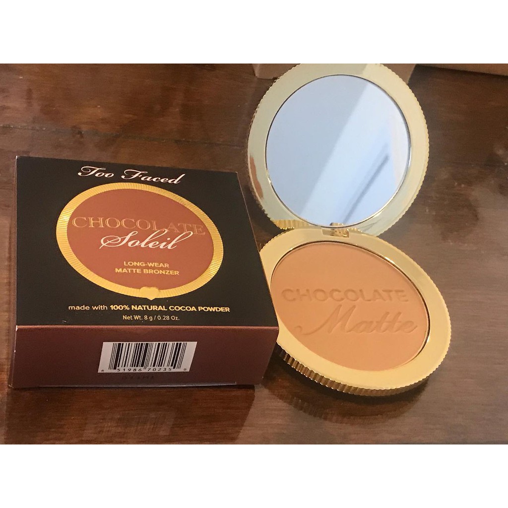 PHẤN TẠO KHỐI TOO FACED CHOCOLATE SOLEIL BRONZER 8G NHẬP KHẨU CHÍNH HÃNG - 4479