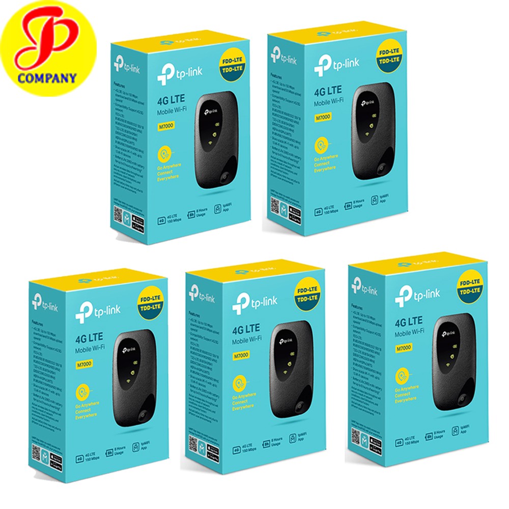 COMBO 5 CÁI Phát Wifi Di Động 4G LTE Tp-Link M7000 - Hàng Chính Hãng | BigBuy360 - bigbuy360.vn