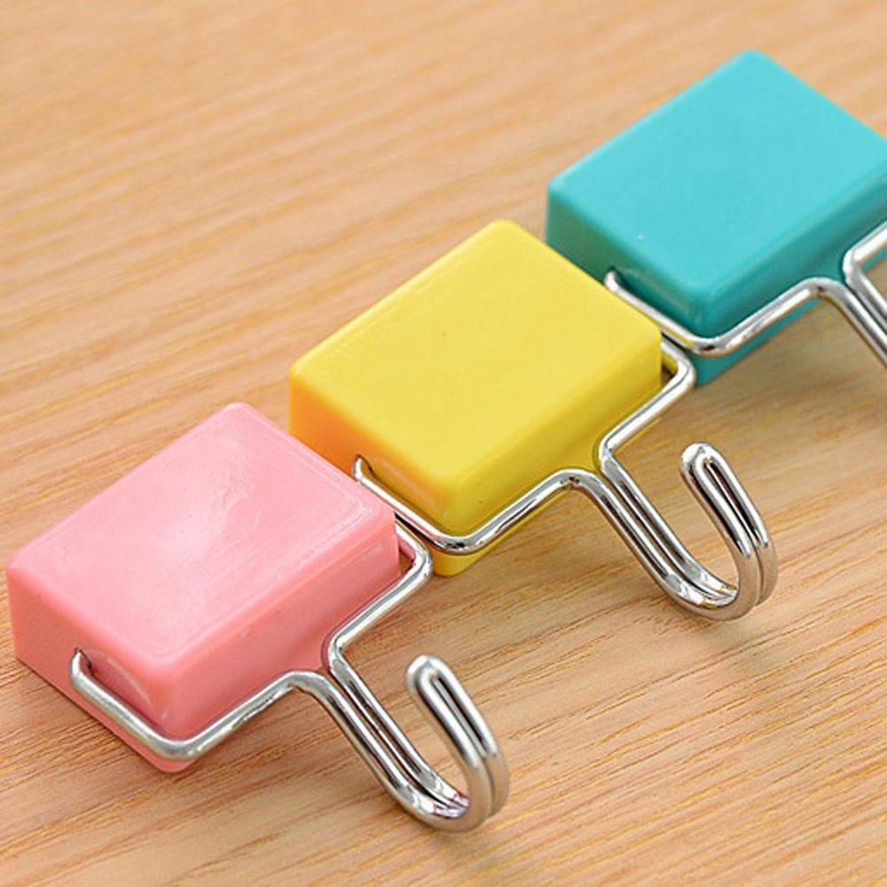 Giá Đỡ Chìa Khóa Gắn Tường Tự Dính Siêu Bền Tiện Dụng Cho Nhà Bếp