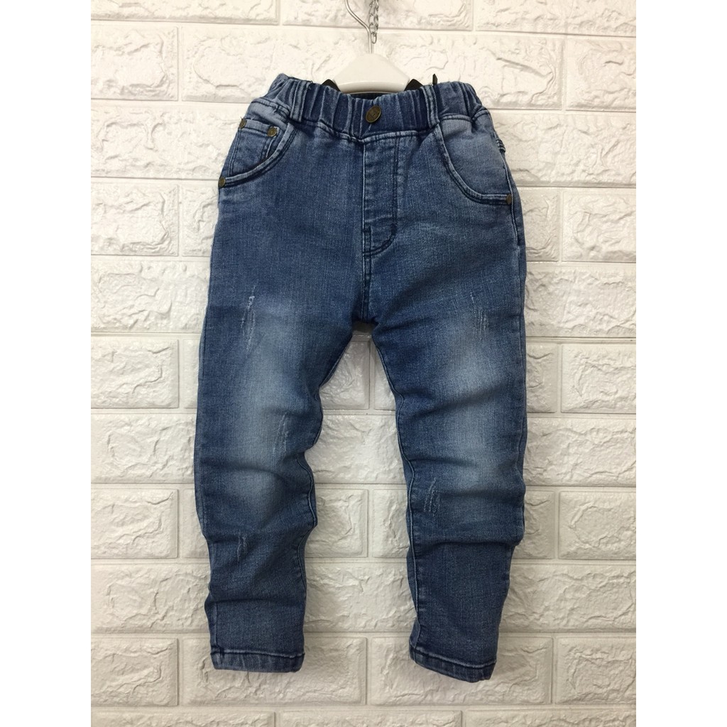 (Ảnh thật) Quần bò jean trẻ em SB0633 sz 15-25kg Quần jeans cho bé trai chất lừ (hàng có sẵn) SUBIN KIDS