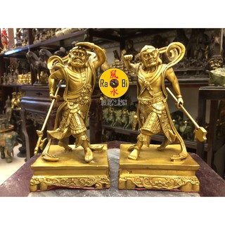 Hộ Pháp Thiên Lý Nhãn và Thuận Phong Nhĩ - Tượng Đồng Thờ Cúng