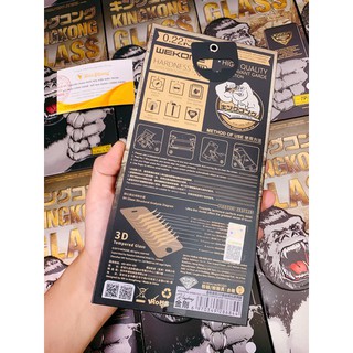 Kính Cường Lực iPhone Full Màn KingKong 3D