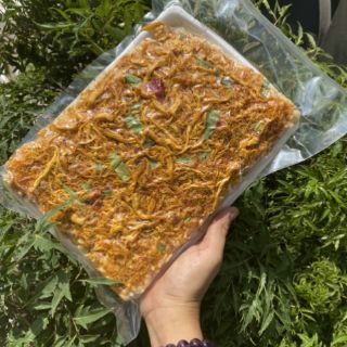 Cơm cháy chà bông khô gà siêu ngon