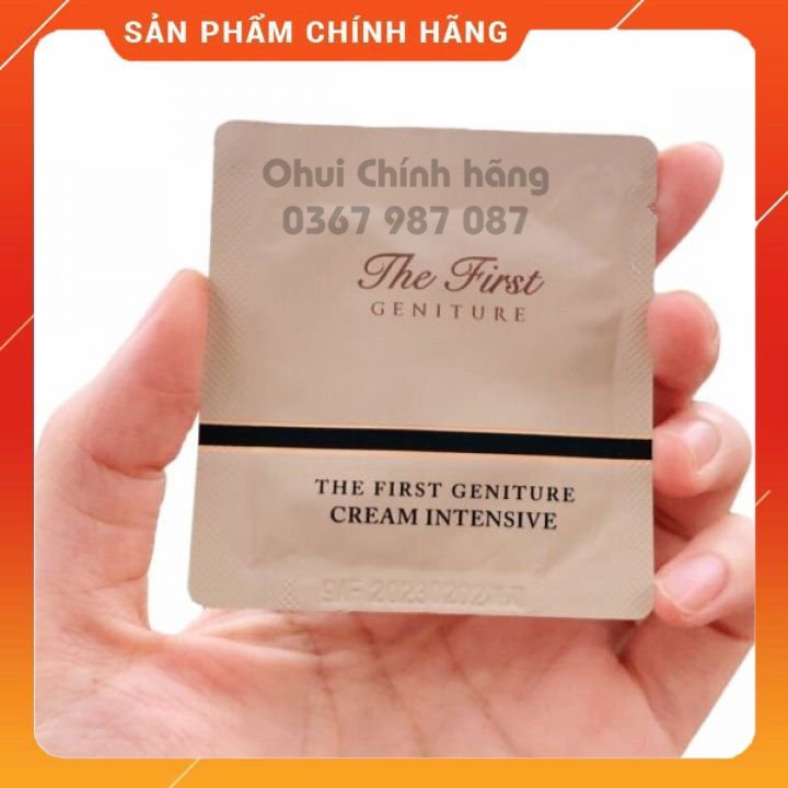 Gói Kem Dưỡng OHUI THE FIRST  PHỤC HỒI, TÁI SINH DA YẾU, CHỐNG LÃO HÓA, DƯỠNG ẨM _ 1ml 𝐄𝐁𝐈𝐒𝐔 𝐂𝐎𝐒𝐌𝐄𝐓𝐈𝐂𝐒