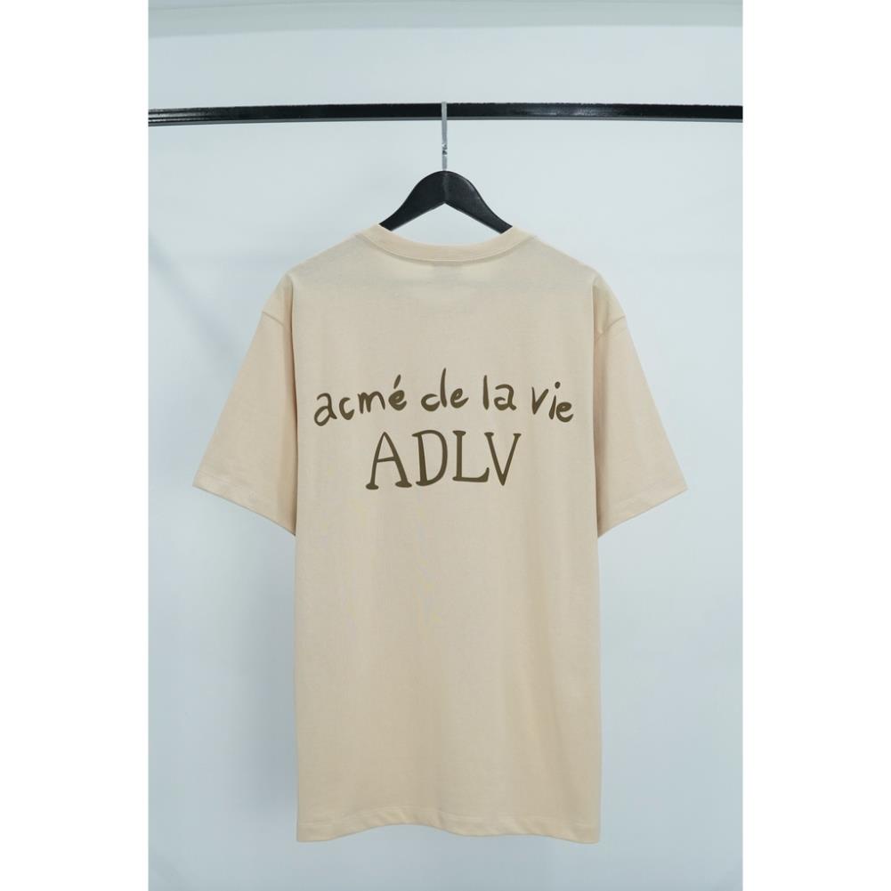 Áo thun ADLV - Acmé de la vie Glossy Beige  Hàng Cao Cấp Vải Cotton 100%