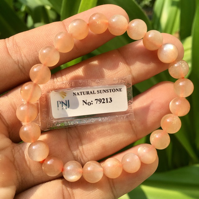 Vòng tay sunstone ( đã đc PNJ kiểm định )