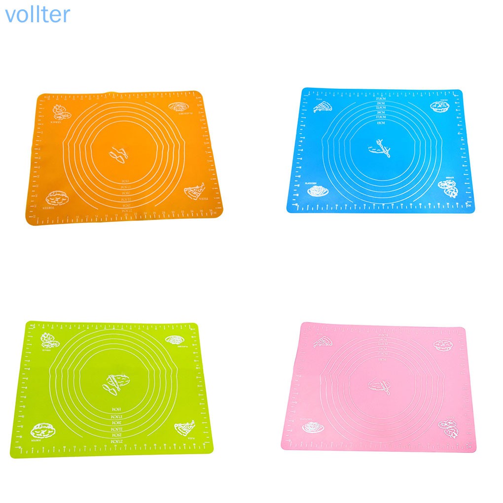 Tấm thảm Silicon nhào bột làm bánh chống dính tiện dụng