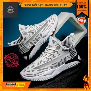 Giày thể thao nam lưới cam đen TAHUGO kiểu dáng sport đẹp trẻ trung phong cách hàn quốc - Mã THG03