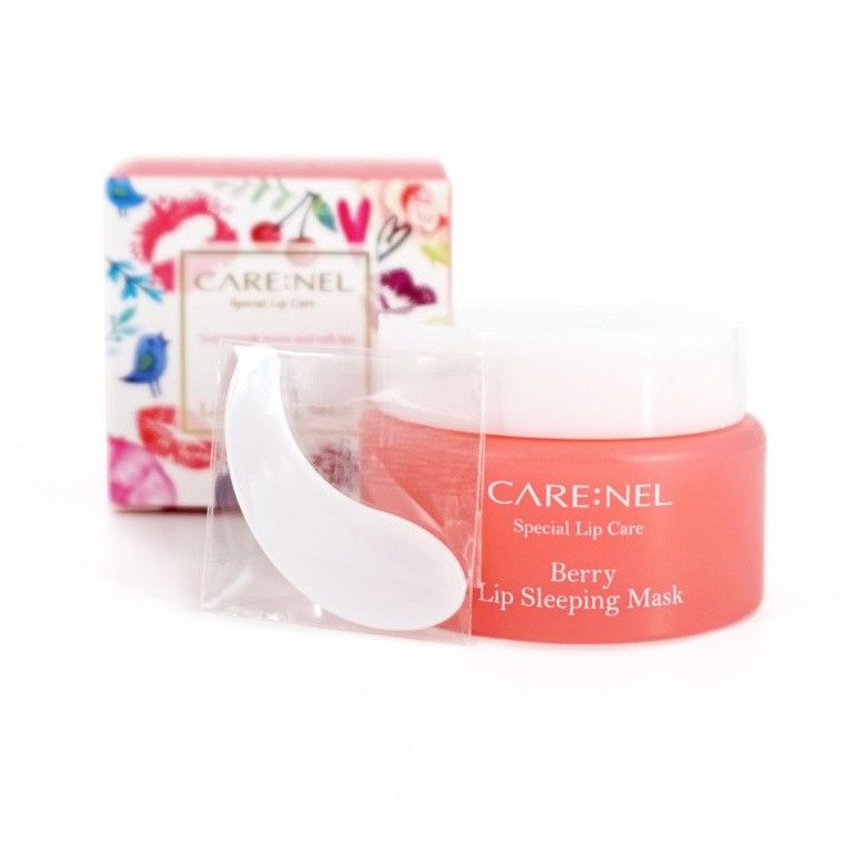 [MUA 2 CÓ QUÀ TẶNG] Mặt Nạ Ngủ Môi Care:Nel hương dâu Berry Lip Night Mask 5g và 23g