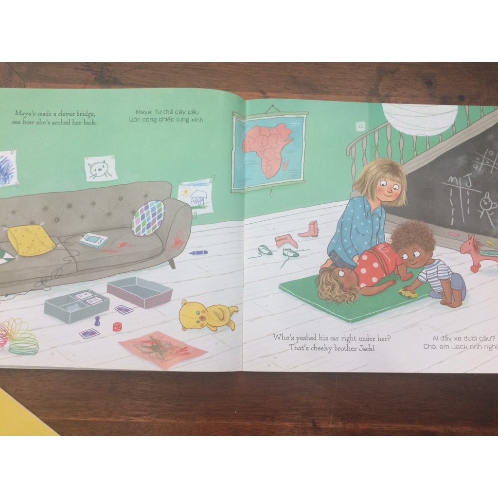 Sách - Song ngữ cho bé - Những em bé khỏe mạnh