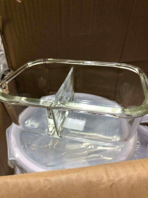 Hộp chia ngăn thủy tinh Lock&Lock