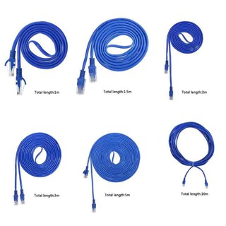 Cáp mạng (Lan) 5 mét đúc sẵn 2 đầu (xanh)