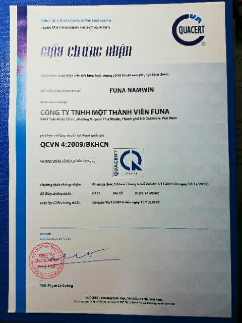 Quạt Treo Tường Funa